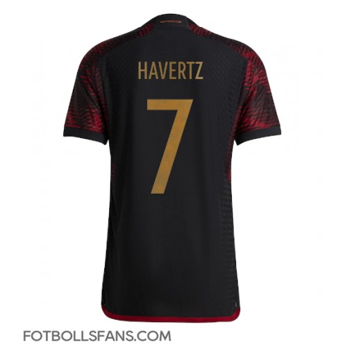 Tyskland Kai Havertz #7 Replika Bortatröja VM 2022 Kortärmad